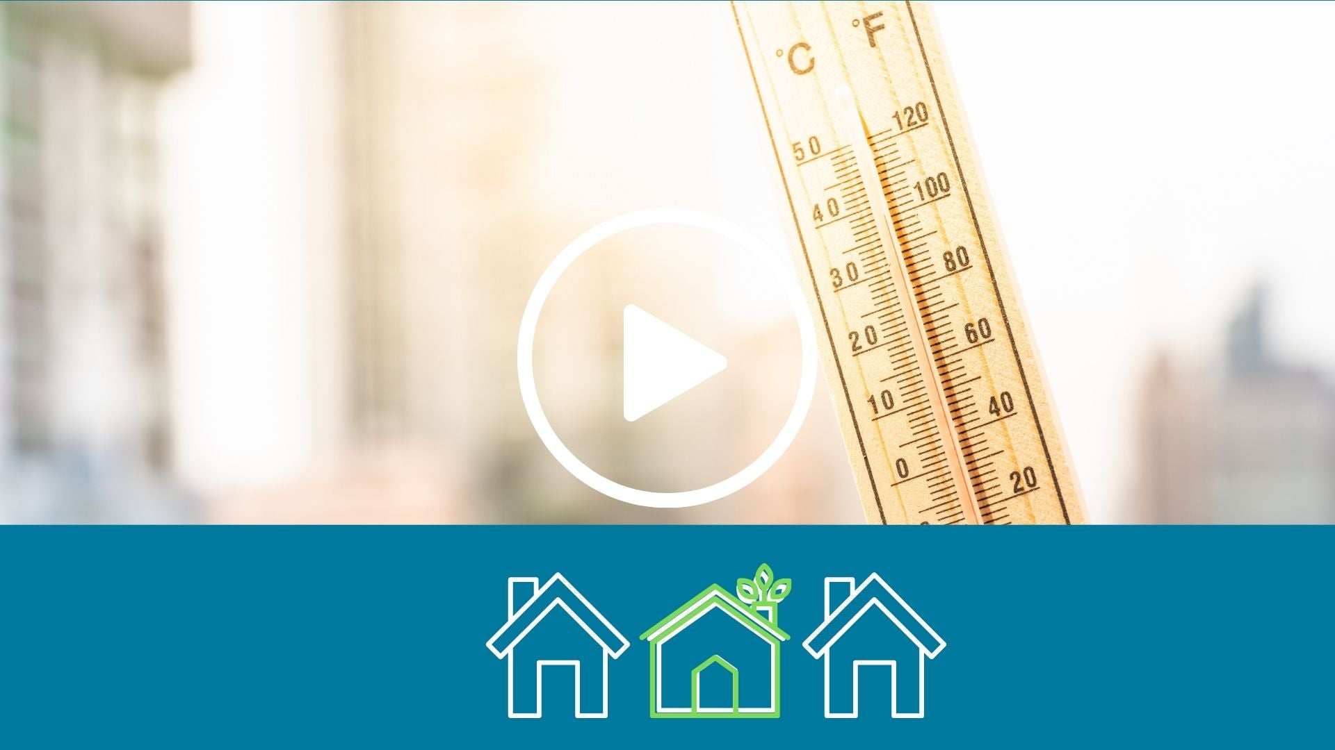 thermometer showing high temperature