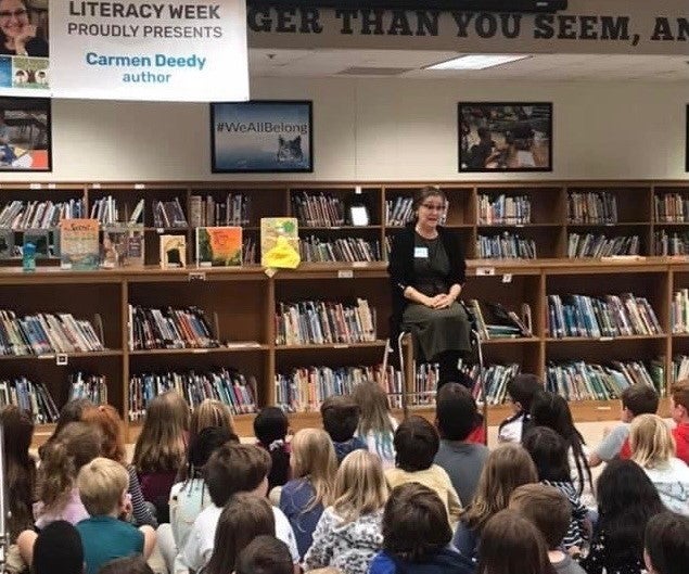 literacy week author