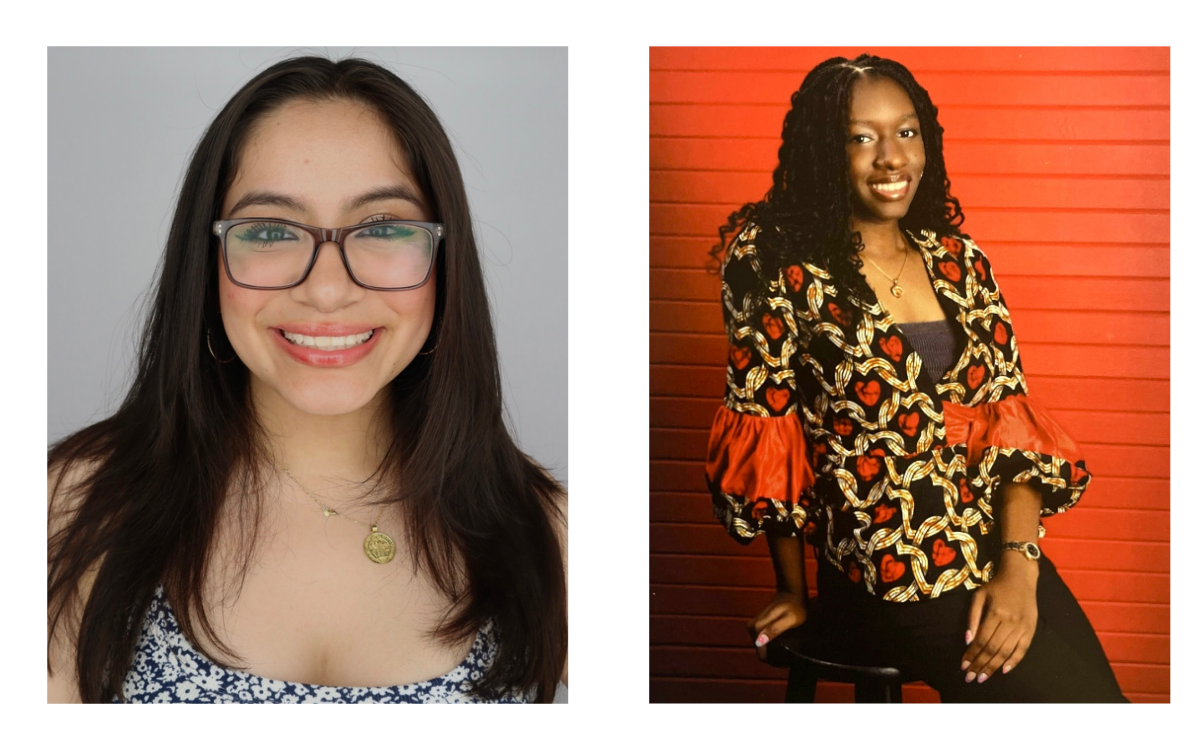 2025 Walter Harrison Scholarship Winners, Dania Gonzalez and Nneka Obialor 